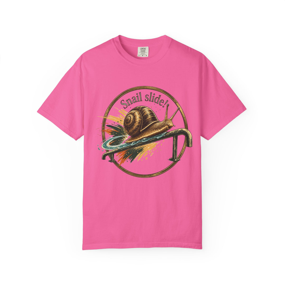 Snail Slide Comfort Colors T-Shirt