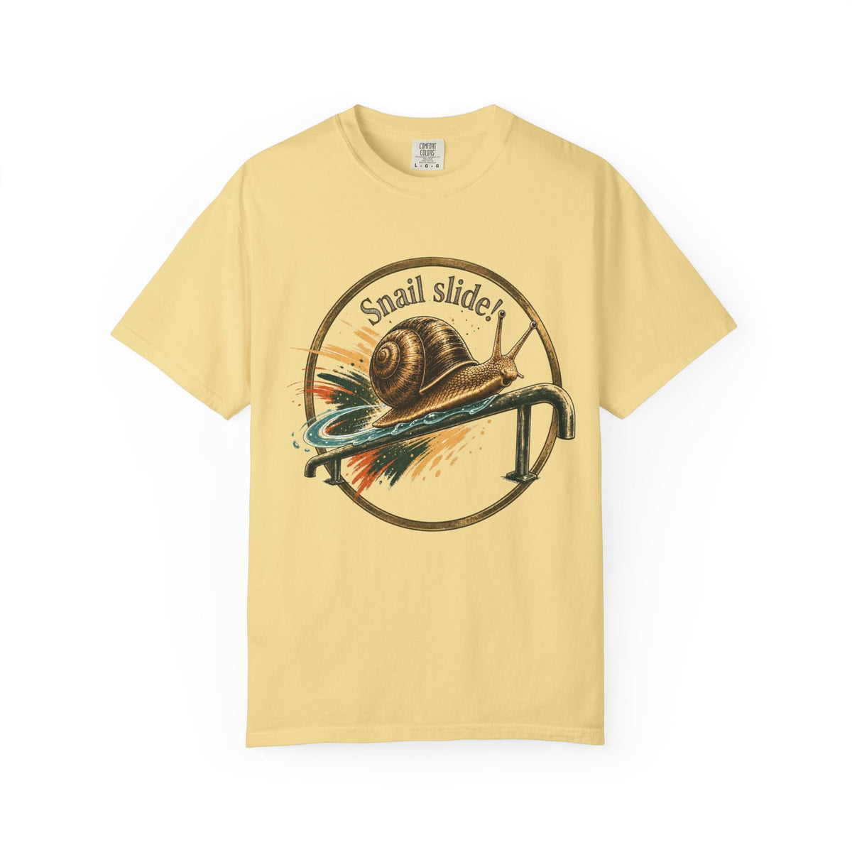 Snail Slide Comfort Colors T-Shirt