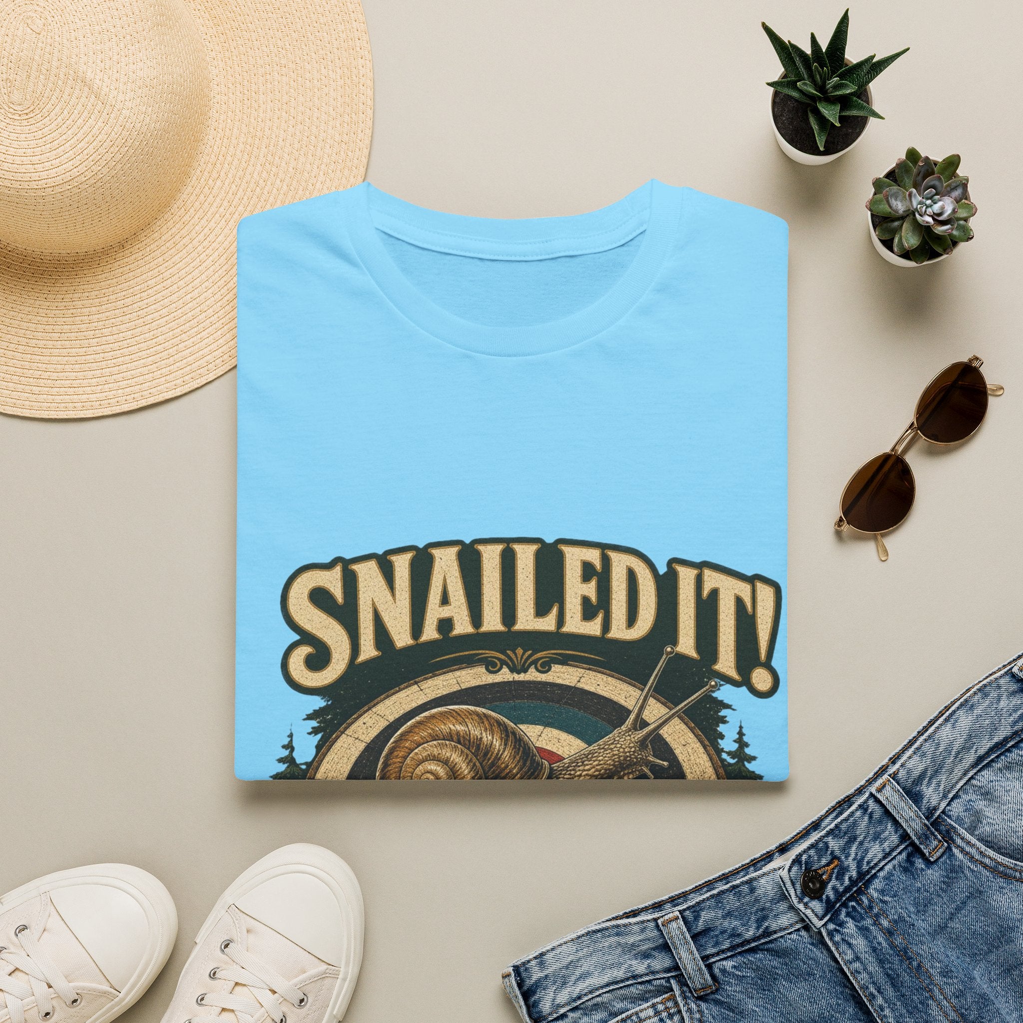 SNAILED IT! Land Snail T-Shirt