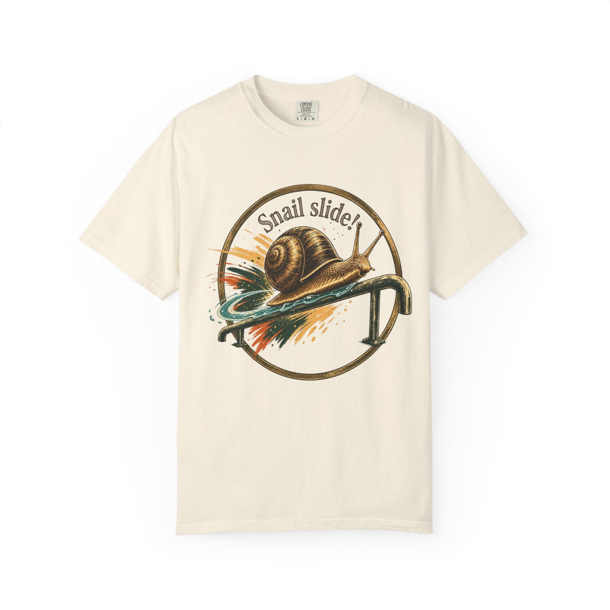 Snail Slide Comfort Colors T-Shirt