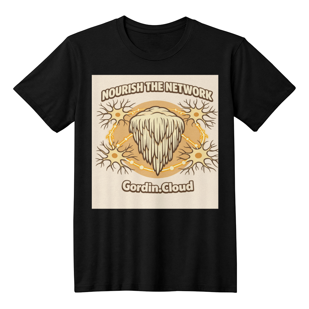 Nourish the Network T-Shirt | Gordin.Cloud Community Tee