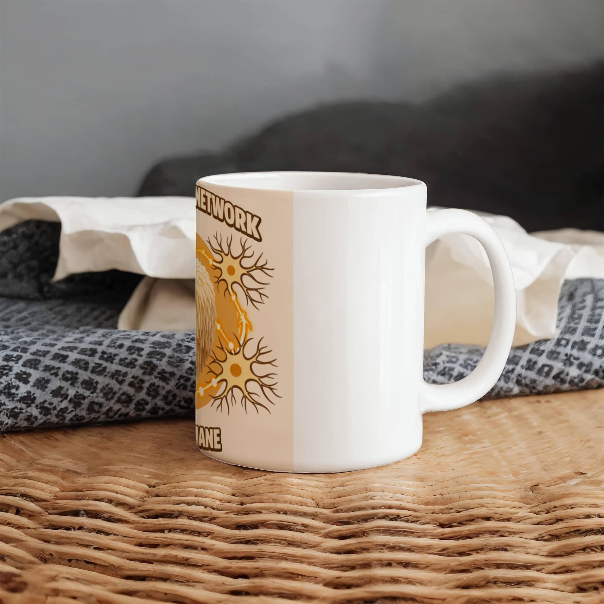 Lion's Mane Mug | Mushroom Coffee & Tea Cup