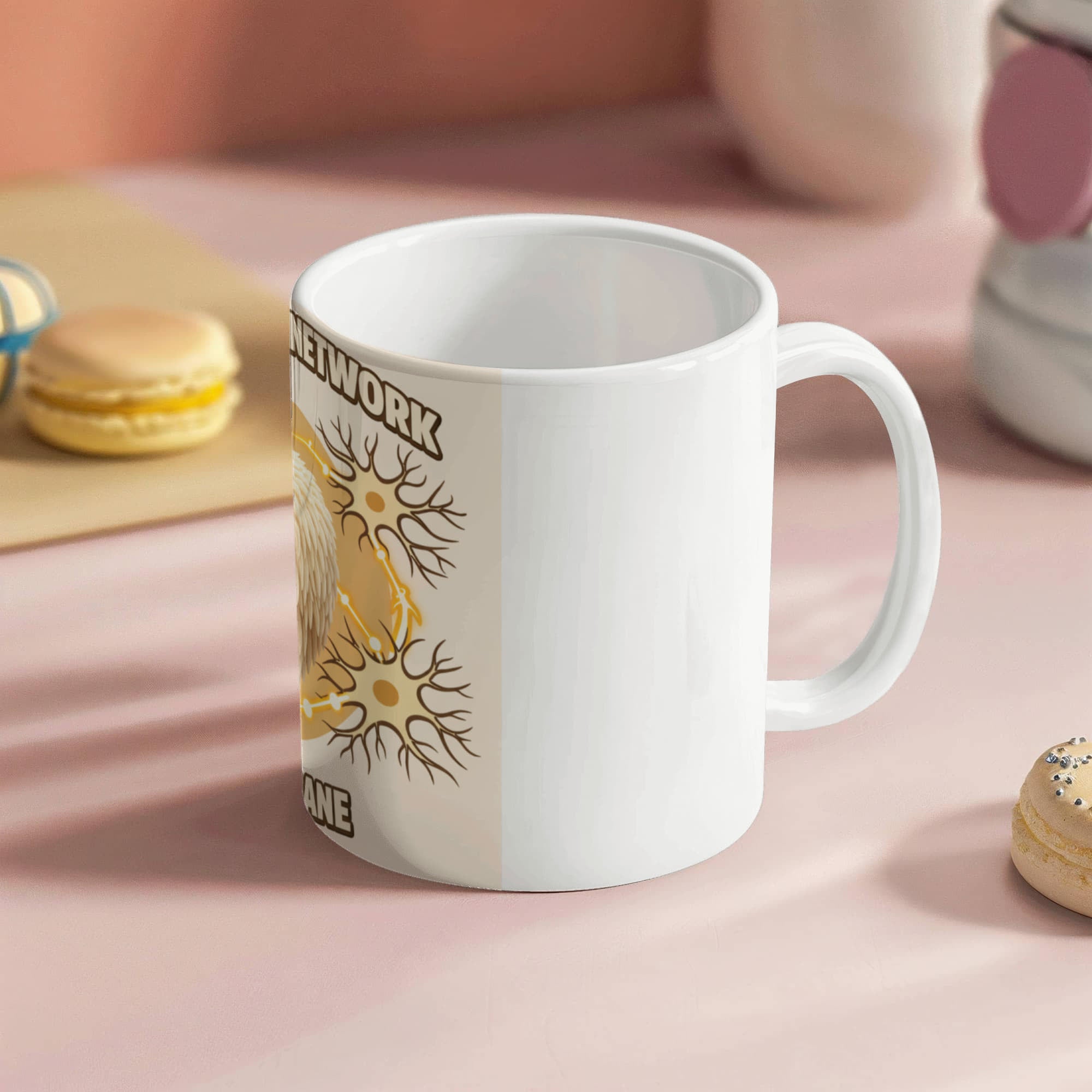 Lion's Mane Mug | Mushroom Coffee & Tea Cup