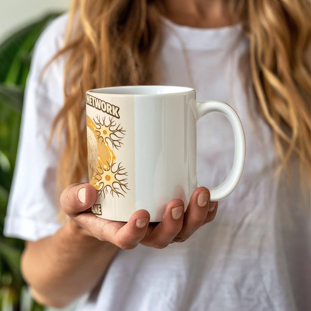 Lion's Mane Mug | Mushroom Coffee & Tea Cup