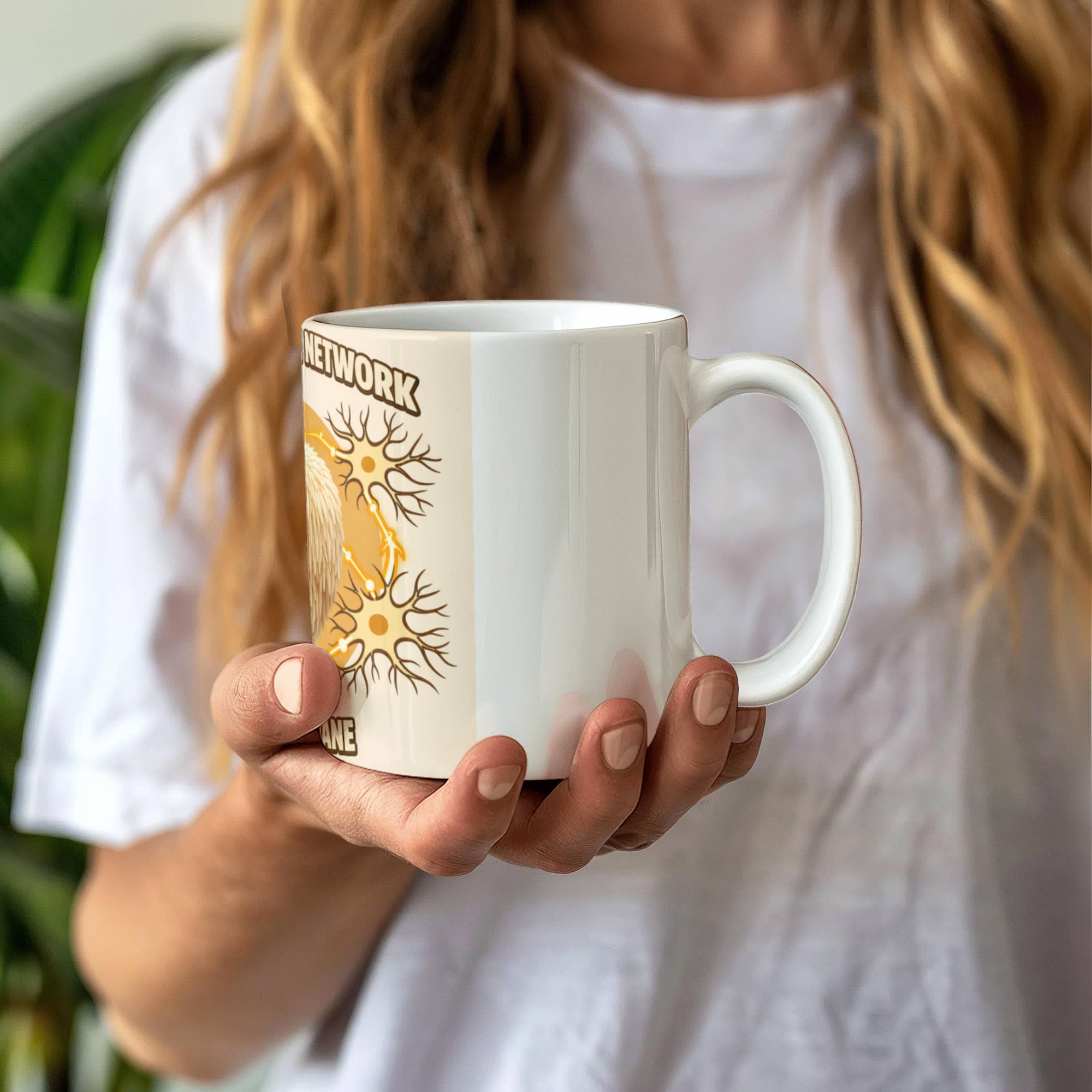 Lion's Mane Mug | Mushroom Coffee & Tea Cup