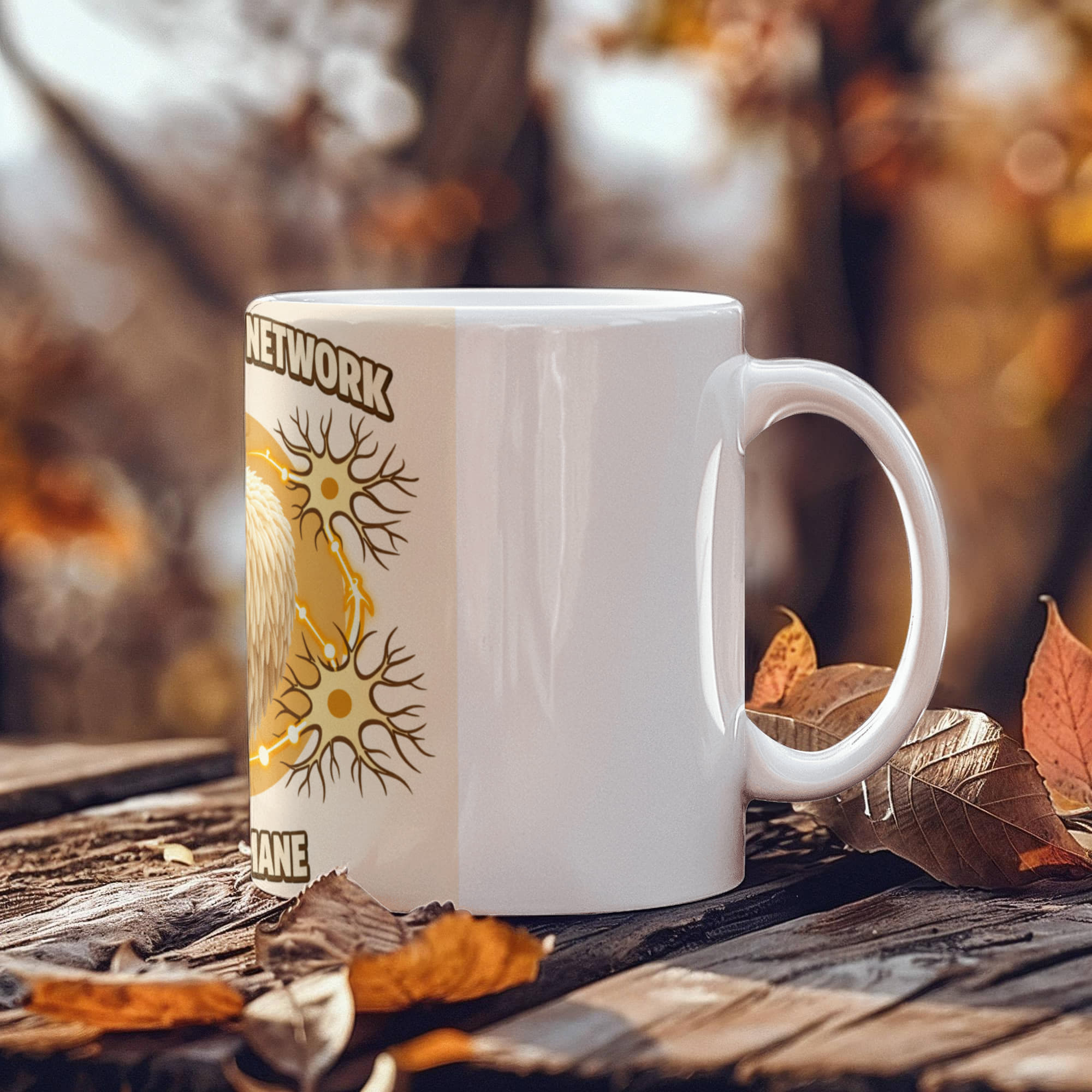 Lion's Mane Mug | Mushroom Coffee & Tea Cup